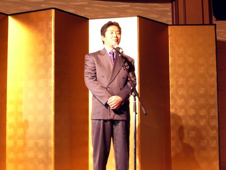 内田氏の卒業式